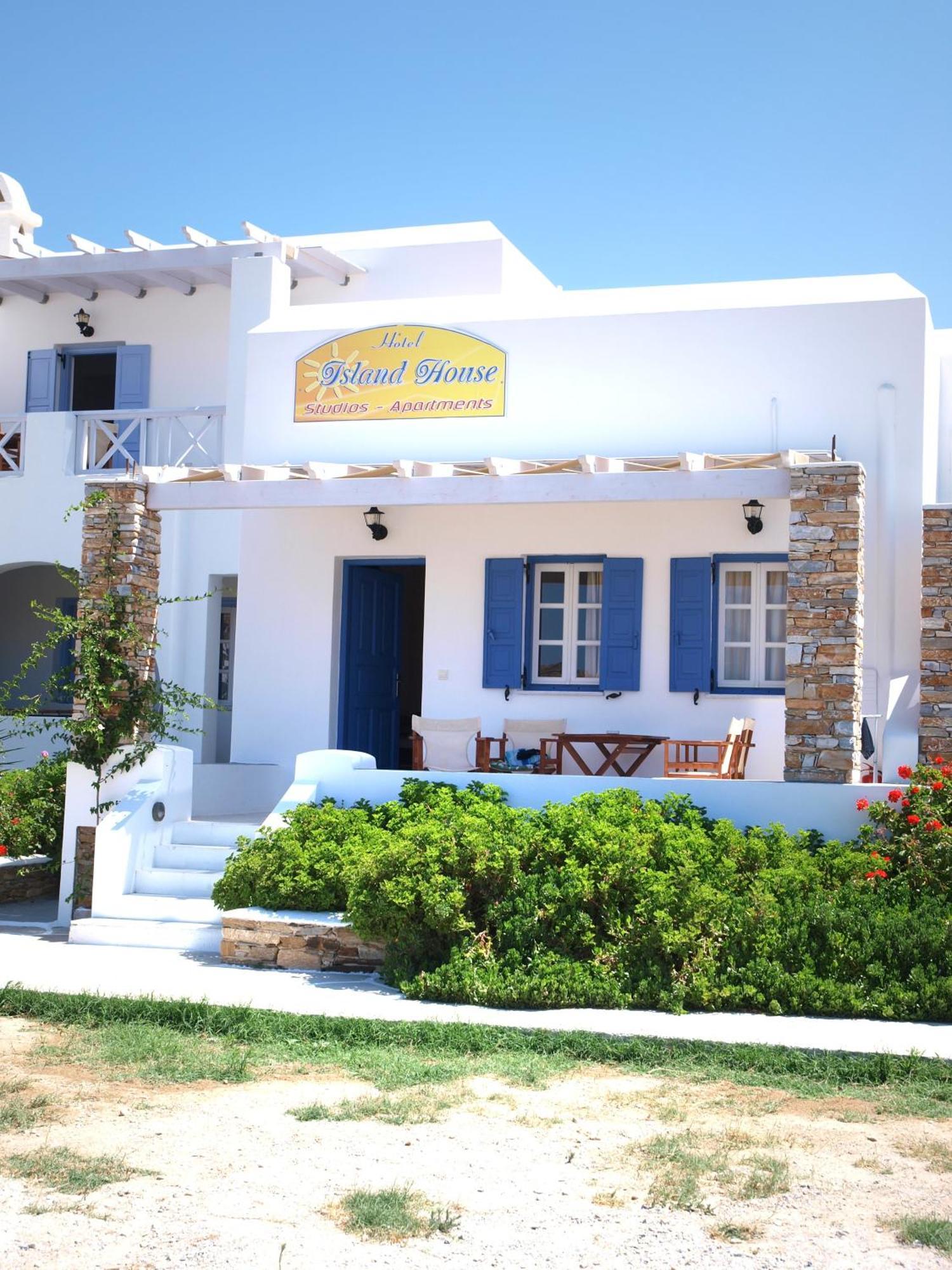 Island House Mare Appartement Mylopotas Buitenkant foto